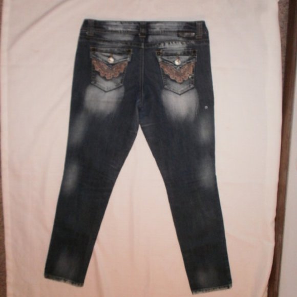 ~ Grane Make a Statement Jeans Size 11 Junior - Picture 2 of 11